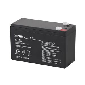 VIPOW gel batteri 12V 7,5Ah