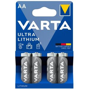 Varta 4x AA Lithium Engangsbatteri