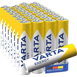 Varta LR03/AAA (Micro) (4103) batteri, 30 stk. i blister alkaline mangan batteri, 1,5 V