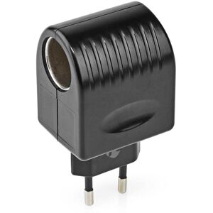 Nedis Adapter til Strømstik   Euro / Type C (CEE 7/16)   100 - 240 V AC 50/60 Hz   12 V DC   6 W   Strømforsyning   0.3 A   Sort   Plastik