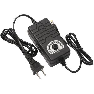 SPOKOJENOST Justerbar AC/DC-adapter 48w 1-24v 2a LED Mini Fan Strømforsyning US-stik