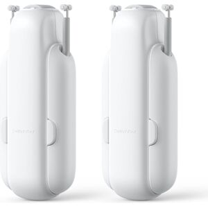 SwitchBot Curtain DUO (2-pack) - U-Rail Version 3 (2023) - Hvid - Smart home gardinmotor - Smart Curtain - Automatisk gardin