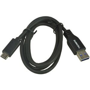 USB-kabel DURACELL USB5031A 1 m Sort