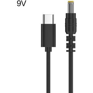 Shoppo Marte 9V 5.5 x 2.5mm DC Power to Type-C Adapter Cable