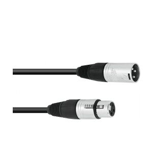 SOMMER CABLE XLR cable 3pin 0.5m bk Neutrik TILBUD NU