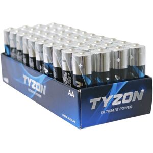 Tyzon AA-alkaline-batterier  1,5 Volt  40-pak