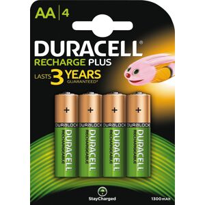 Duracell Str. Aa Active Charge Genop.Batterier 4st