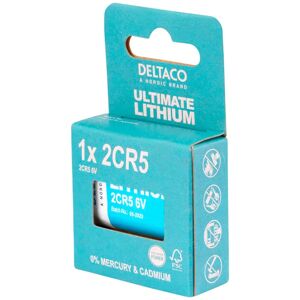 Deltaco Ultimate Lithium 1 x 2CR5 Batterier