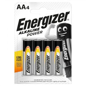 Energizer Alkaline Power 4 x AA Batterier