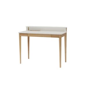 Ragaba Ashme Skrivebord B 110 X D 56 X H 75cm - Asketræ/lysegrå