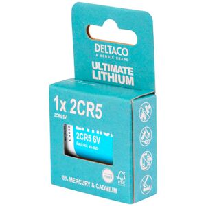 Deltaco Ultimate Lithium 1 x 2CR5 Batterier