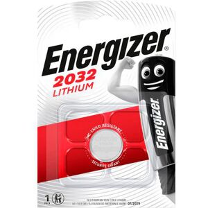 Energizer CR2032 3V Knapcelle Lithium Batteri - AirTag Kompatibel - Sølv