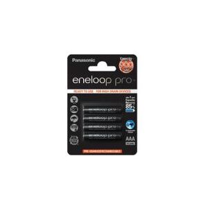 Panasonic eneloop pro BK-4HCDE/4BE - Batteri 4 x AAA - (genopladelige) - 930 mAh