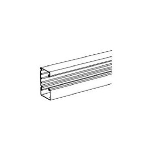 SCHNEIDER ELECTRIC Kanalbund TEK-U 161-3 Højde 72 mm, bredde 161 mm, længde 2500 mm Hvid ral 9010 plast, uden spændestykke El nr. 9136706635.