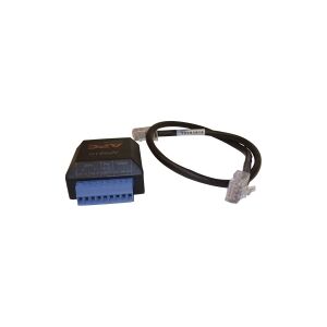 APC Dry Contact I/O Accessory - Netværksadaptersæt - sort - for P/N: SMX1500RM2UCNC, SMX750C, SMX750CNC, SRTL10KRM4UT, SRTL3KRM1UC, SRTL8KRM4UT