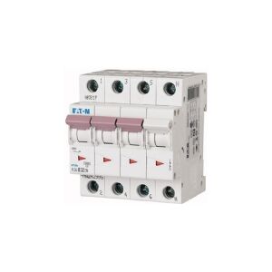 Eaton Corporation EATON Automatsikring, 4 Polet, 32A, B-Karakteristik, 6 kA, 400 V, bredde 4 moduler