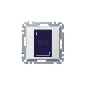 SCHNEIDER ELECTRIC Schneider Merten System M temperaturregulator universal 230V 5-50 grader IP20 med touch screen-mekanisme (MTN5775-0000)