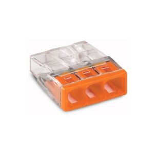 Wago 2273-203, Orange, Transparent, 14 mm, 16,7 mm, 5,8 mm, 1,017 g