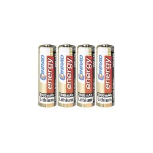 Conrad FR6, AA, Lithium, 1,5 V, 4 stk, 2900 mAh, -20 - 60 °C