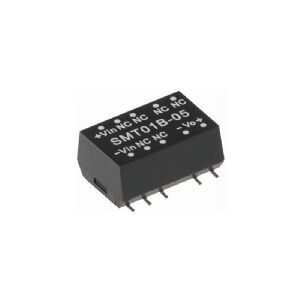 MEAN WELL SMT01B-05, 18 - 36 V, 1 W, 5 V, 0,2 A, RoHS, 15,2 mm