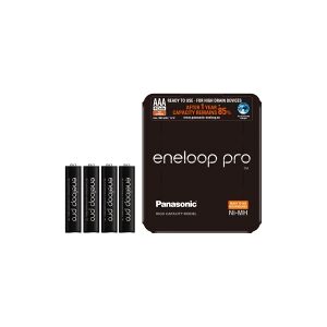 Panasonic eneloop pro BK-4HCDE/4LE - Batteri 4 x AAA - NiMH - (genopladelige) - 930 mAh