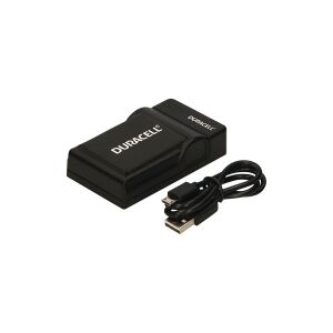 PSA Duracell - USB-batterioplader - 1 x batterier lader op - sort - for GoPro HERO5  HERO6