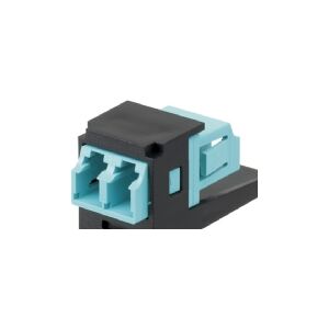 Panduit LC duplex modul OM3/4 Mini-Com AQUA/SORT - (10 stk.)