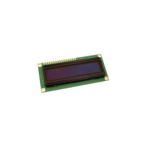 Display Electronic Display Elektronik OLED-modul Gul Sort 16 x 2 Pixel (B x H x T) 80 x 10 x 36 mm DEP16201-Y