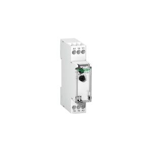 SCHNEIDER ELECTRIC Tidsrelæ iRTB forsinket frafald 2P 24-240VAC/24VDC, 0,1s til 100t impuls >100ms Bredde 18mm