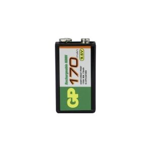 9 V-blokbatteri GP Batteries GPIND17R9HC1 NiMH 9.6 V 170 mAh 1 stk