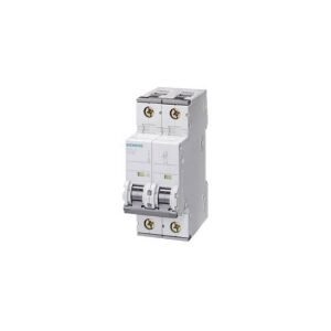 SIEMENS Maksimalafbryder C 10A, 1-polet + nul C-karakteristik 10kA kortslutningsafbryder 230AC, 60VDC, 36 mm bred