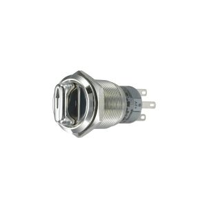 TRU COMPONENTS 701826 LAS1-AGQ-22XD/31/B Hærværkssikret drejekontakt 250 V/AC 3 A Afbryderpositioner 3 2 x 45 ° IP65 1 stk