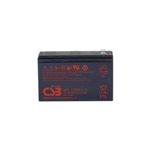 CSB Battery UPS 123606 high-rate Blybatteri 12 V 7 Ah Blyfleece (B x H x T) 151 x 99 x 51 mm Fladstik 6,35 mm Vedligeholdelsesfri, Lav selvafladning