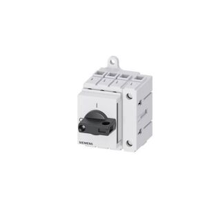 Siemens Lastafbryder 3LD3, Iu 25 A Hovedafbryder 3-polet + N Nominel driftskapacitet ved AC-23 A ved 400V 9,