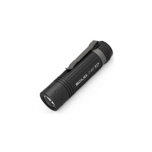 Led Lenser LEDLENSER Kompakt lommelygte bruger tre AAA-batterier. Metal clips, lampen kan nemt fastgøres og Endcap Switch og garanterer nem betjening