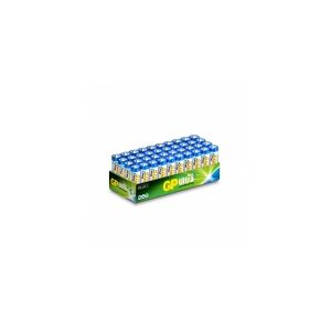 GP Batteries Ultra Plus Alkaline 15AUP/LR6, Engangsbatteri, AA, Alkaline, 1,5 V, 40 stk, Flerfarvet