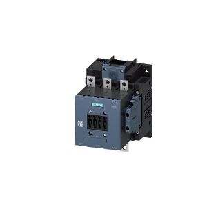 SIEMENS Kontaktor 90kW, 400V AC, 185A ved AC3 3 polet, 2NO+2NC, styrespænding 220-240V UC, størrelse S6