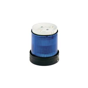 SCHNEIDER ELECTRIC Harmony XVB Ø70 mm lystårn, lysmodul med fast LED lys og 24VAC/DC i blå farve