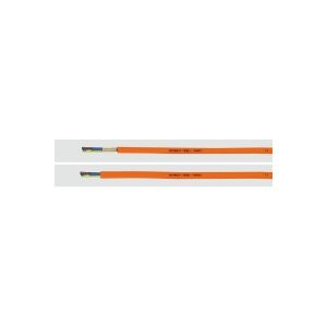 HELUKABEL H05BQ-F / H07BQ-F, Lavspændingskabel, Orange, Polyurethan (PUR), Cooper, 0.75 mm², 14,4 kg/km