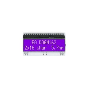 Electronic Assembly DISPLAY VISIONS 7-segmentsvisning Blå 5.57 mm 3.3 V, 5 V Ciffertal: 2 EADOGM162B-A.