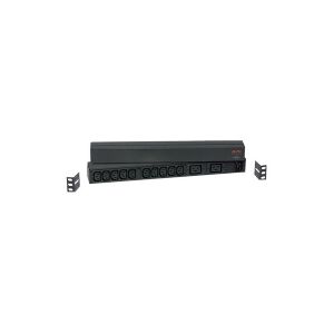 APC Basic Rack-Mount PDU - Strømfordelingsenhed (rackversion) - AC 208/230 V - input: IEC 60320 C20 - output-stikforbindelser: 12 (power IEC 60320 C13, IEC 60320 C19) - Global - sort - for P/N: SMTL1000RMI2UC, SMX1000C, SMX1500RM2UC, SMX1500RM2UCNC, SMX75