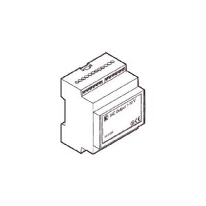 LAURITZ KNUDSEN Lysstyringsmodul 1-10V IHC Control® 230V 10A, 1-10V 50mA Styres via datalinie DIN 2M36.