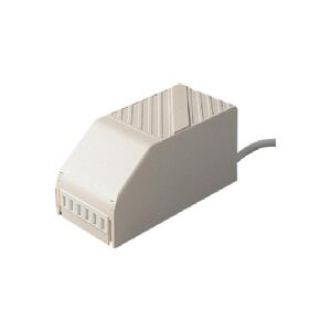 CSDK-SL Belysningstransformer HaloPower Mini med ledning, 120W, 230V/11,2V, 2 udgang, LxBxH 157x76x71 mm, for vægmontage, tæthedsklasse IP22