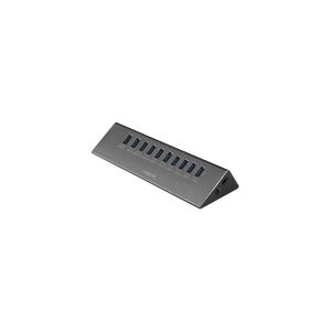 LogiLink UA0229, USB 3.2 Gen 1 (3.1 Gen 1) Micro-B, USB 3.2 Gen 1 (3.1 Gen 1) Type-A, 5000 Mbit/s, Aluminium, Sort, Aktivitet, 5 V