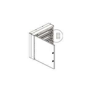 CUBIC Fordelingstavle CU-mini 3x5 moduler, 189 DIN-moduler 572x956x165mm