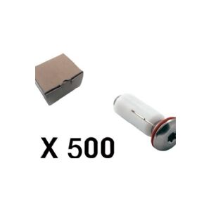 CUBIC 500 Dækselskrue m/skivepk 500 3050-3800Q2 - (500 stk.)