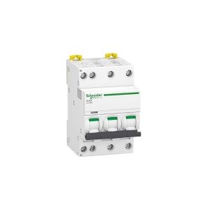 SCHNEIDER ELECTRIC Acti9 iC40N Automatsikring 3P + N, 16A, C-karakteristik