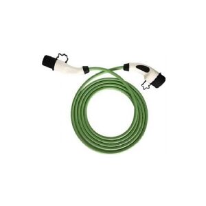 fix-pro Ladekabel Mode 3, Type 2 - Type 2 stik 230V 1-faset 32A, 5 meter. IP54 , Godkendelse .: TüV / CE, 3x6,0 mm²+ 2x0,5 mm² lige kabel.