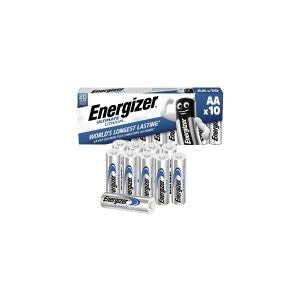 Batteri Energizer® Ultimate Lithium, AA, 1,5V - (10 stk.)