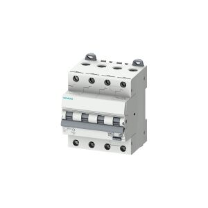 Siemens Kombiafbryder RCBO 6 kA 4P Type A 300mA B-Karatistik In: 10A Un: 400V